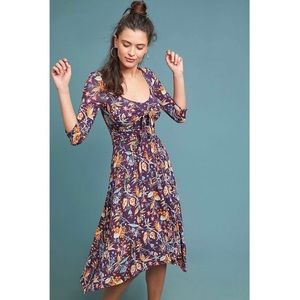 NWT Anthropologie Maeve Beloved Floral Dress